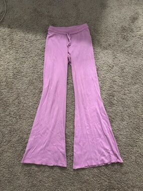 Flare Lavender Drawstring Sweatpants
